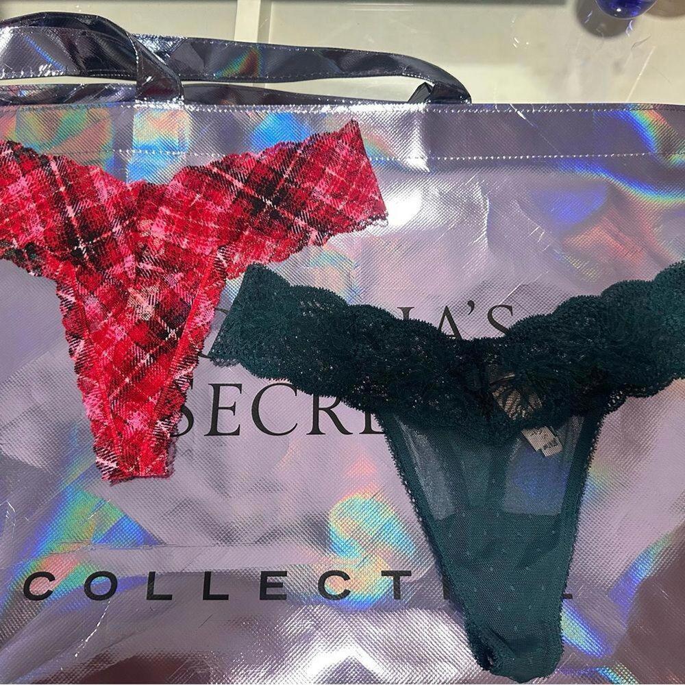 Victoria's Secret lacie thongs pack - Picture 3 of 5